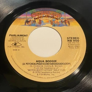 Parliament: Aqua Boogie / (You're A Fish and I'm A) Water Sign 45 - Funk - Picture 1 of 2