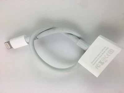 Original Apple Lightning auf 30-Pin Adapter Kabel Original OEM Analog Audio Ausgang - Bild 1 von 4