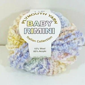 Plymouth Garn Baby Rimini 15% Wolle 85% Acryl ein Knäuel 50g Farbe #301 Italien  - Bild 1 von 8