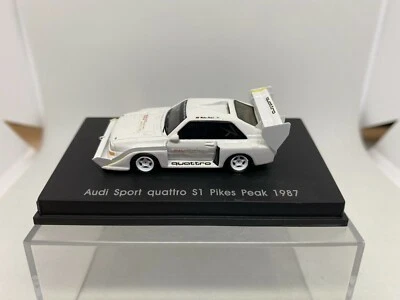 SPARK 1:87 AUDI QUATTRO SPORT S1 PIKES PEAK 1987 EDIZIONE DEALER - Immagine 1 di 4