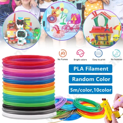 3D Printer Filament Printing 1.75mm 50M PLA Filament For 3D Printing Pen