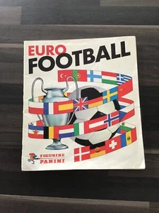 Panini Euro Football 1976-77 stickers & album 183 out of 288 used,wear ink marks - Picture 1 of 14