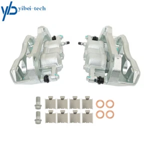 2× Front Left + Right Brake Calipers w/Bracket AL3Z-2B292-A For Ford F-150 12-16 - Picture 1 of 10