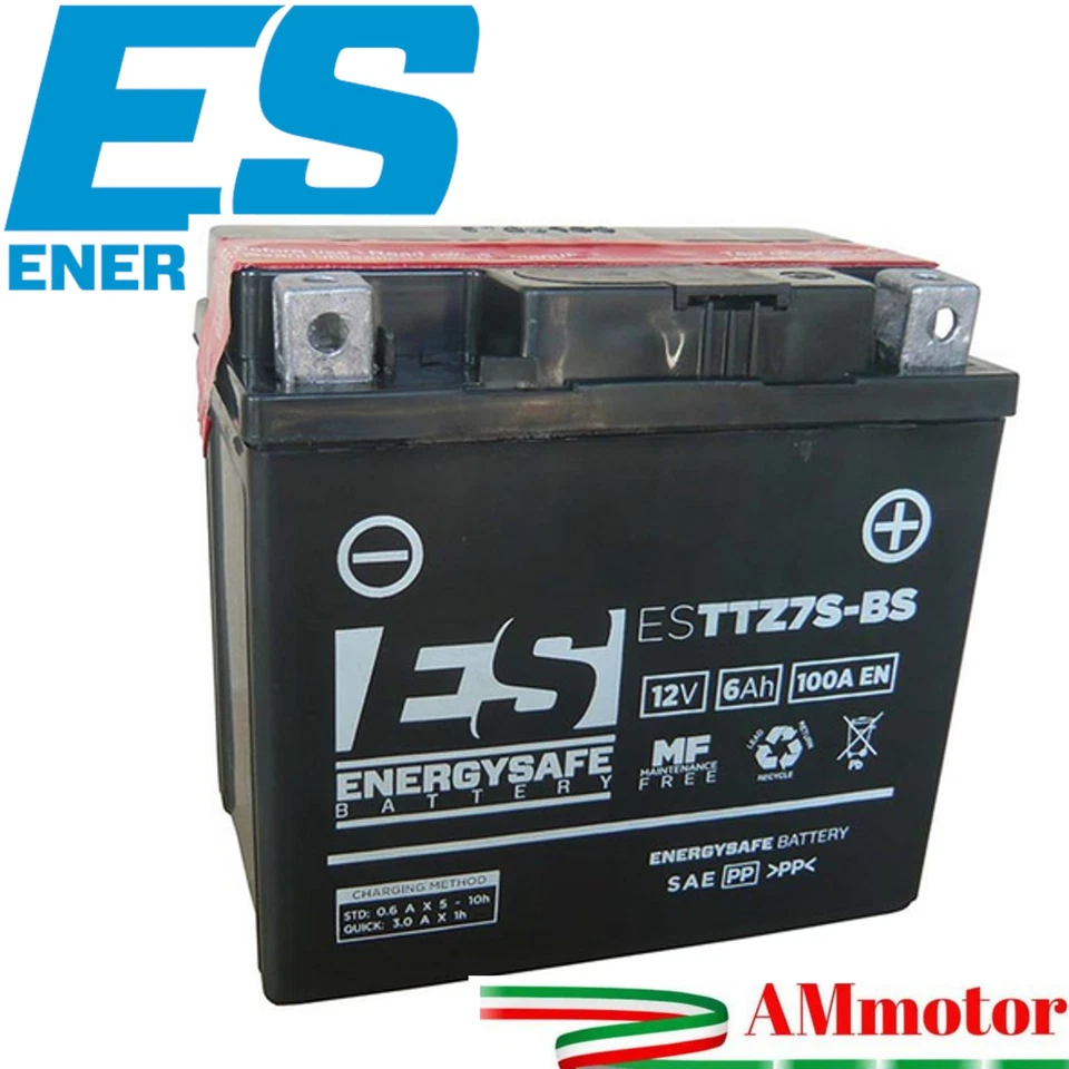 ESTTZ7S-BS Batteria Husqvarna SM 450 R 2009 2010 Per Moto Ricambi Energy Safe Foto 1 de 1