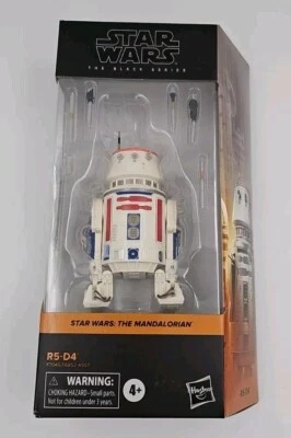 "Figura de acción The Mandalorian Star Wars The Black Series R5-D4 Astromecánico de 6"" pulgadas" Foto 1 de 4