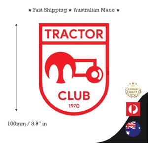 CALCOMANÍA PEGATINA LOGOTIPO DE TRACTOR CLUB FÚTBOL FÚTBOL IRÁN PRO LIGA 100 MM - Imagen 1 de 1