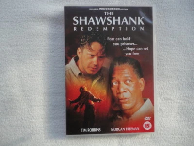 The Shawshank Redemption (DVD, 2001)Tim Robbins. Morgan Freeman - Image 1 of 3