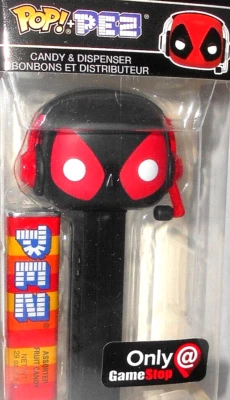 GAMESTOP Exclusive PEZ Pop GAMER DEADPOOL funko X-MEN Marvel candy dispenser - Image 1 of 3