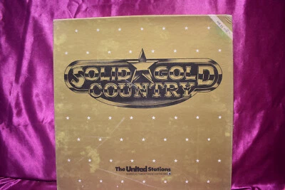 Solid Gold Country 3 LP BOX SET  INTERVIEW W/ Jon Conlee/Joe Stampley/L.Mandrell - Image 1 of 4