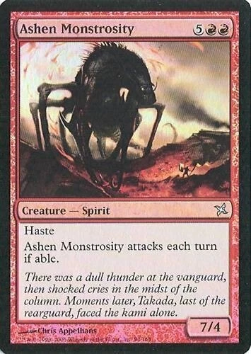 MTG - BOK - Ashen Monstrosity - Foil - NM - Image 1 of 1