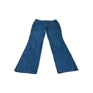 St Johns Bay Bootcut Womens Denim Blue Jeans Size 14T Waist 34" inseam 33" - Picture 1 of 14