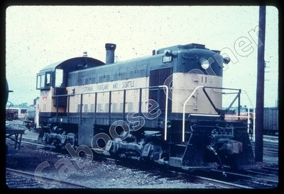 SP&S Railway #11 Alco S-1 at Spokane Washington 5-2-65 35mm Slide (6262) - Image 1 of 3