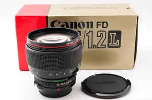 Canon New FD NFD 85mm f/1.2 L Portrait MF Lens [Near Mint in/Box] From Japan - Picture 1 of 12