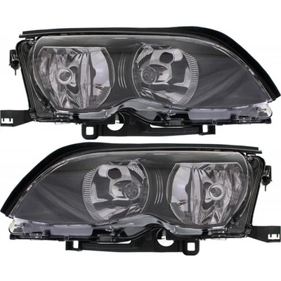 For 2002-2005 BMW 325xi Headlight Driver & Passenger Side Pair DOT Type - Image 1 of 4