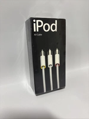 Apple iPod AV Photo Cable M9765G/A Original OEM New Sealed - Image 1 of 4