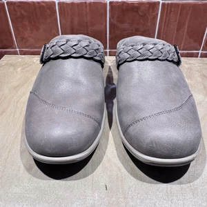 NEW Orthofeet Irma Leather Clog Ortho Cushion Comfort NEW Women's Shoe Size 8W - Picture 1 of 6