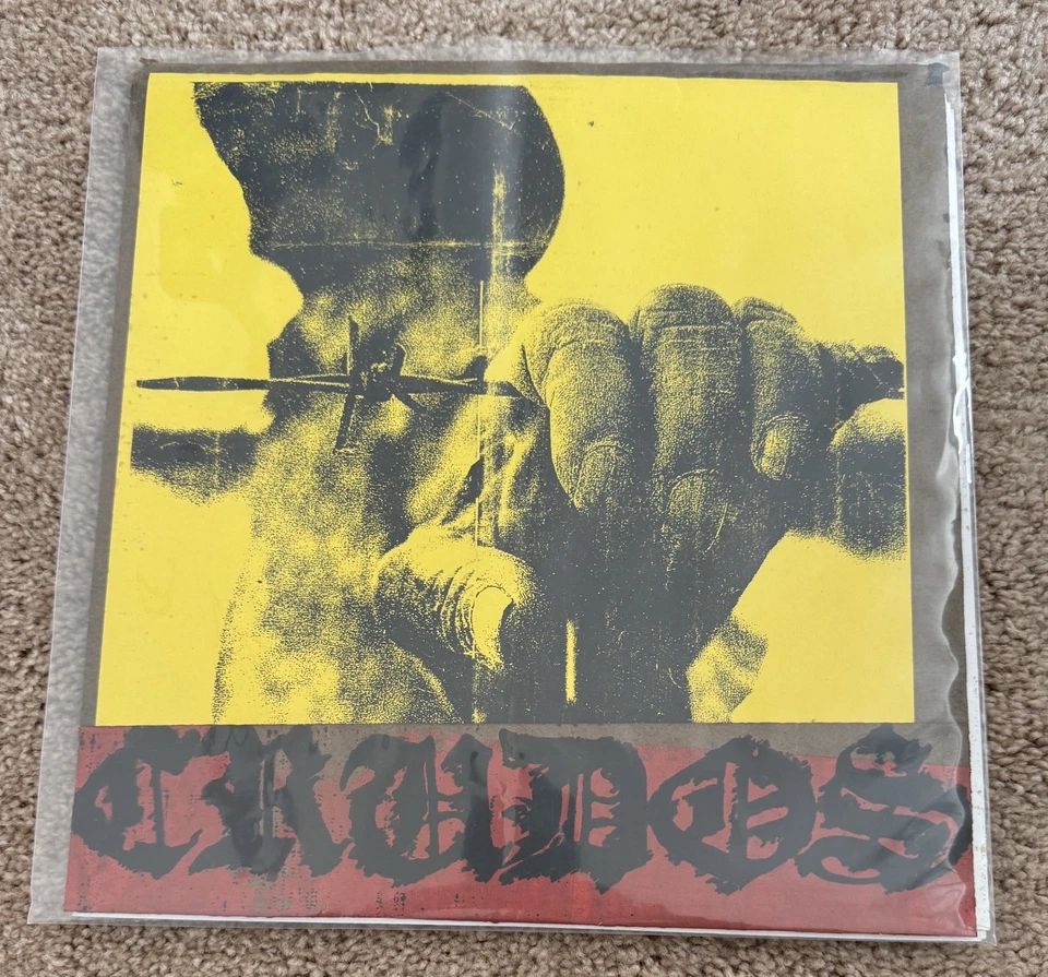Los Crudos Canciones Para Libertar Nuestro Fronteras Chicago hardcore Punk LP - Image 1 of 3