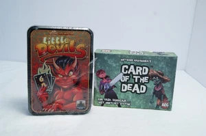 NEW Little Devils Card Game In Tin Stronhold Games + Card of The Dead COMPLETE - Picture 1 of 11