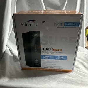 ARRIS SBG7600AC2 Cable Modem- Black - Picture 1 of 4