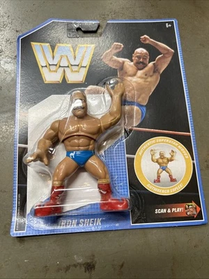 WWE Mattel Iron Sheik Retro Figure Series 8 - Image 1 of 2