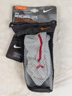 USA mercurial lite soccer shins shinguard nike size L unisex - Image 1 of 4