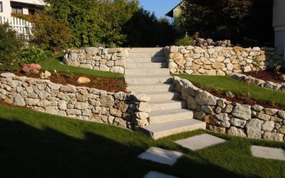 Naturstein Pflaster, Feldsteine, Dorfpflaster - Bild 1 von 4