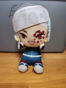 Demon Slayer Kimetsu No Yaiba Tengen Uzui 8" by Bandai Spirits 2021 Plush Bandai - Picture 1 of 7