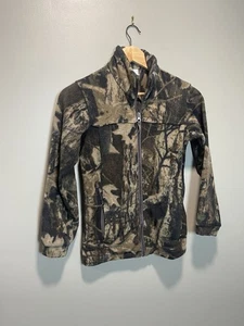 Columbia Youth Camo Full Zip Fleece Jacket Size Medium - Picture 1 of 5