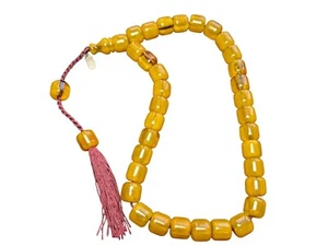 XL New 33 Beads Turkish Prayer Tasbih from Rods Cubuk Malzeme Tesbih Misbaha 553 - Picture 1 of 9
