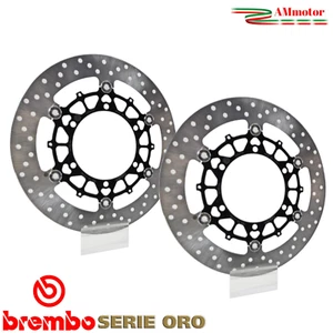 Discs Brembo Bmw R 1100 R 1995 Brake Floating Pair Front Motorcycle 305 mm - Picture 1 of 3