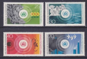 Alemania 1119-22 MNH 1973 Día Internacional de la Protección del Medio Ambiente Juego de 4 - Imagen 1 de 1