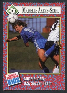1991 Sports Illustrated for Kids MICHELLE AKERS STAHL #299 ROOKIE S.I. RC - Picture 1 of 2
