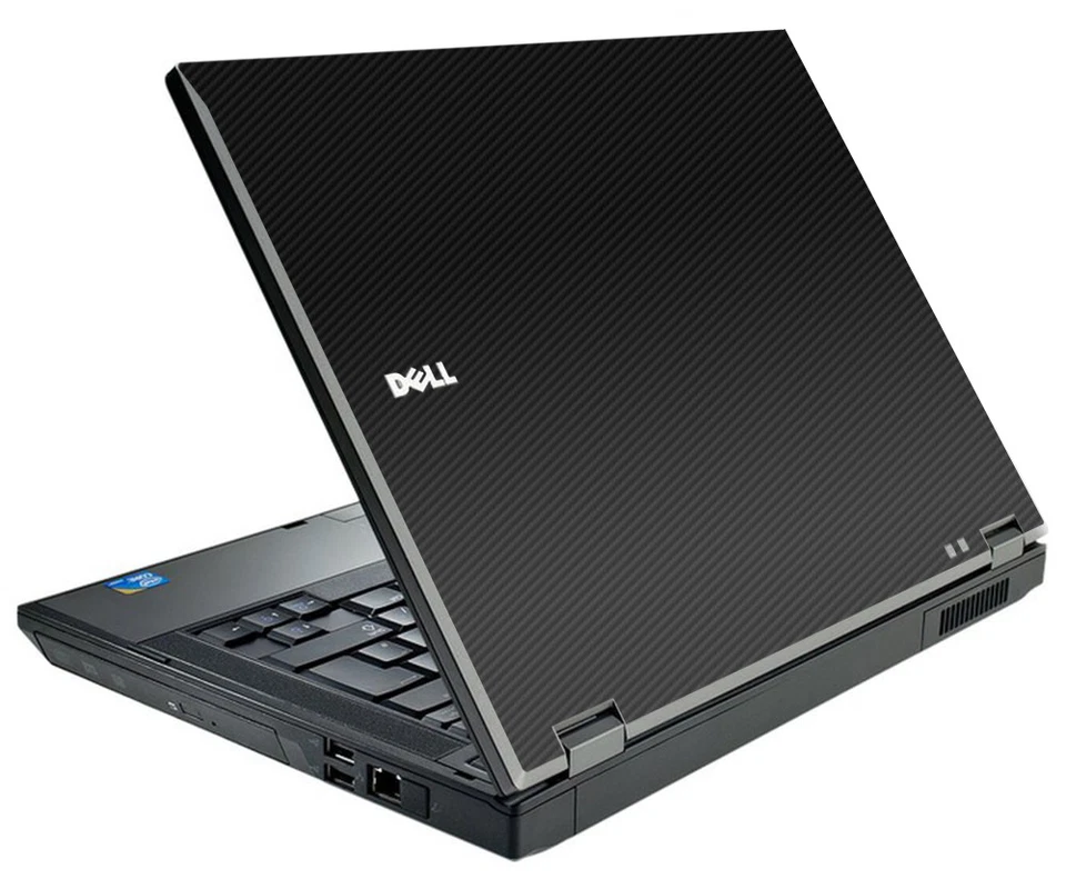 3D CARBON FIBER Vinyl Lid Skin Cover Decal fits Dell Latitude E5410 Laptop - Image 1 of 1