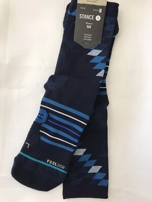 CALCETINES STANCE RUN CREW HEIGHT 'SLITHERING CREW' TALLA M (se adapta a 8-10,5), nuevos con etiquetas Foto 1 de 4