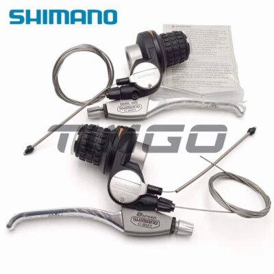 SHIMANO SB-C201 3x8 Speed RevoGripshift Index Brake Shifter Lever - Image 1 of 4