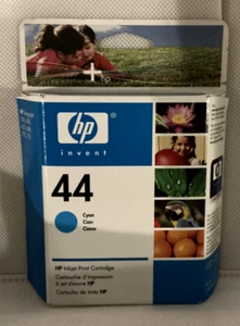 NEW GENUINE - HP 44 CYAN INK CARTRIDGE - 51644C Sealed Box  - Picture 1 of 2