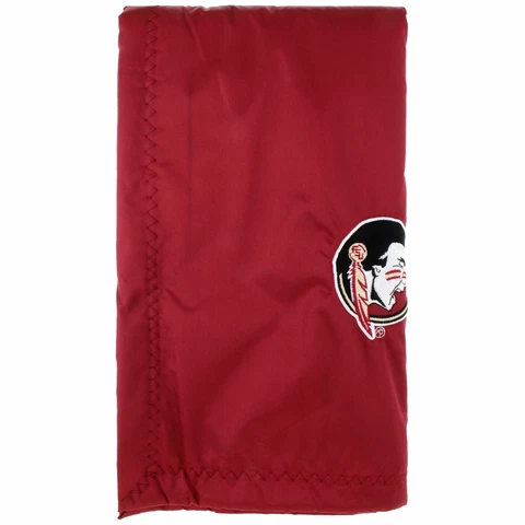 Florida State Seminoles Silky and Super Soft Plush Baby Blanket, 28" x 28" Cover