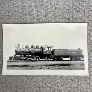 Locomotora Lamm Lumber Company número Foto de 3 constructores Baldwin 2-8-2 - Imagen 1 de 5