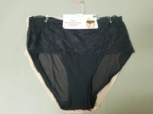 New Pink Womens 2 Pair Lace Modern Brief Panty Underwear. - Picture 1 of 2