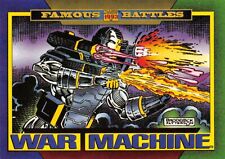 WAR MACHINE / 1993 Marvel Universe Series 4 (SkyBox) BASE Trading Card #151