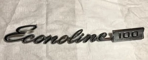1968-1970 FORD ECONOLINE 100 FRONT DOOR NAMEPLATE EMBLEM - Picture 1 of 7