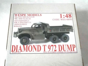DIAMOND T 972 DUMP Wespe Models 1:48 SCALE - resin kit 48093 - Picture 1 of 1