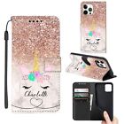 Personalized Wallet Flip Leather Case Cover For Iphone 15 14 Pro Max 13 12 11 Se