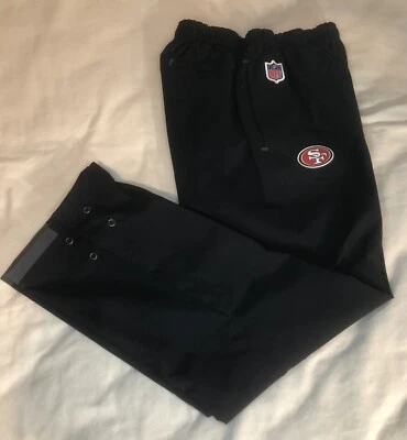 Nike NFL San Francisco 49ers EQUIPO EMITIDO Storm-Fit Lluvia Negro Pantalones Talla S Nuevos Foto 1 de 4