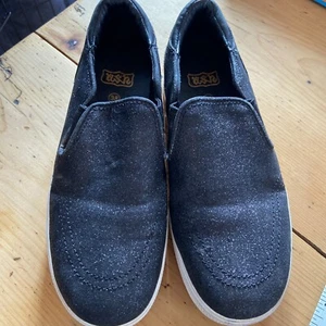 Ash Black Glitter Trainers Sz5 / 38 - Picture 1 of 5