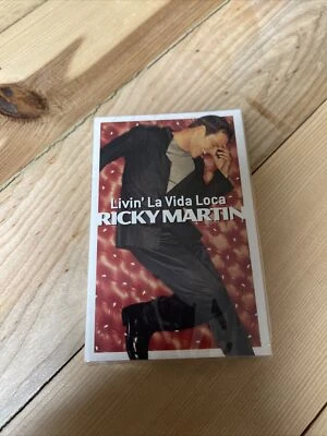 Sealed Ricky Martin Livin’ La Vida Loca Cassette Single 1999 Foto 1 de 4