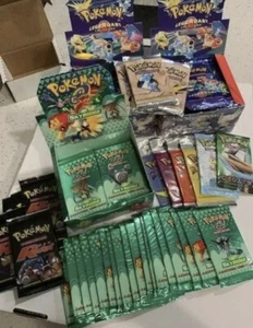 Pokemon TCG 36 Booster Packs Lot- Graded Charizard- 1st Edition WOTC- Collection