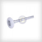 Garage Door Rollers - SEALED CAP Nylon - 2" White Nylon 13 Ball Bearing 4" Stem