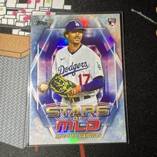 Miguel Vargas Stars Of MLB Foil Rookie RC 2023 Topps Update Card #74 Dodgers
