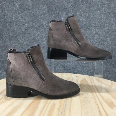 Cole Haan Botas Mujer 6 B Botines Impermeables Taupe Imitación Piel Forrada Gamuza Foto 1 de 4
